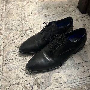 Black Leather Men's Dress Shoes